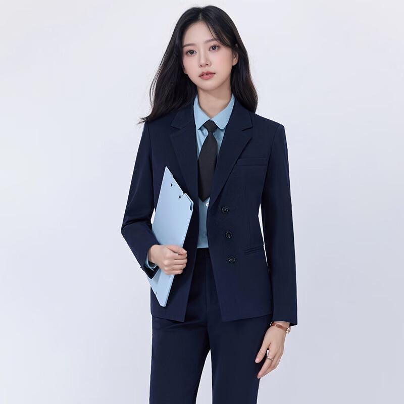 

Trollman Women s Three-Button Professional Suit Set L