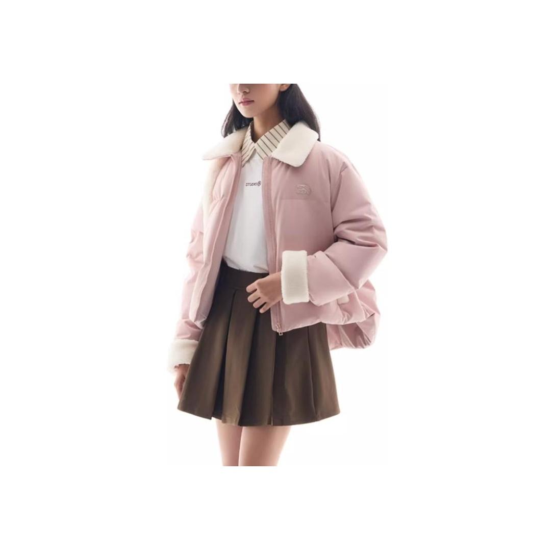 

Anta Comfortable Casual Versatile Down Jacket Women Outerwear Moran-Pink 962448904-3 S