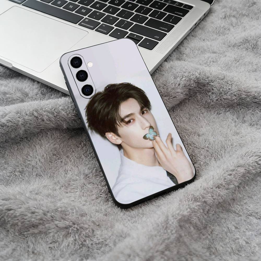 Actor Linghe Zhang Phone Case For Samsung Galaxy A73,A71 A72,A70,A53,A52,A51,Soft Silicone Black Cover