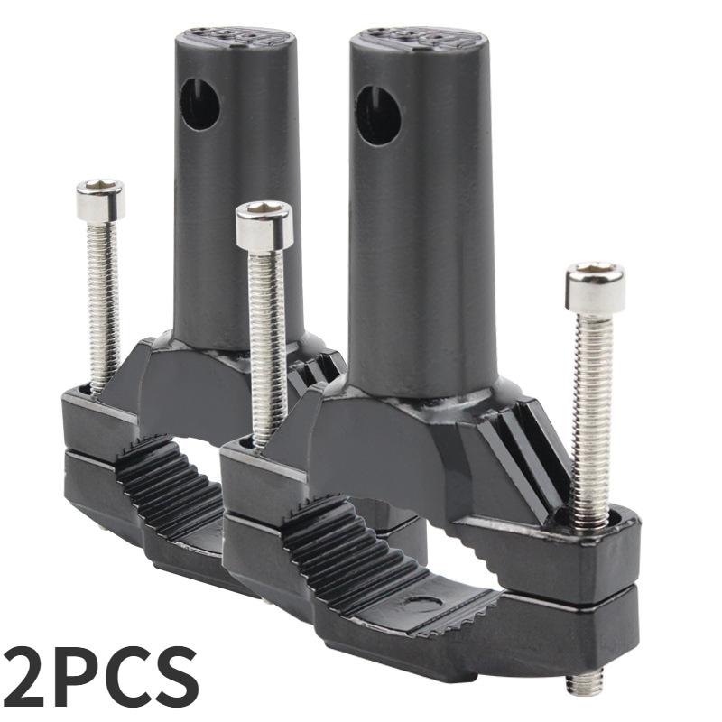2 STÜCKE Universal Motorrad Scheinwerfer Halterung Verlängerung Scheinwerfer Montageklemme Halterung Für Auto Motor Sturzbügel Schutzscheinwerfer