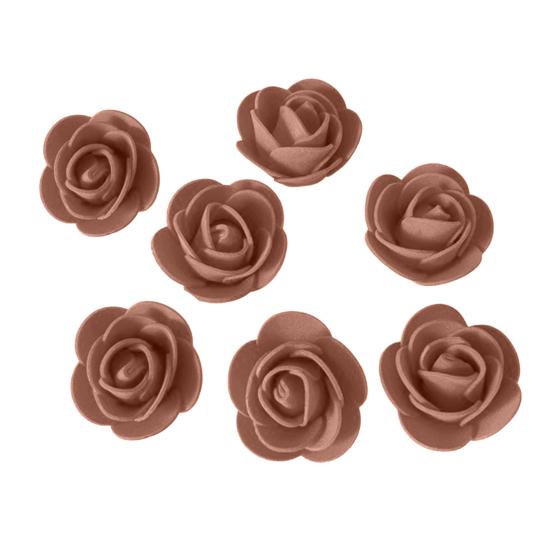 500 Pcs Mini Artificial Foam Rose Bulk Small Rose Flower Head for DIY Flower Arrangement Wall Garland Backdrop Wedding Bridal Shower Decor