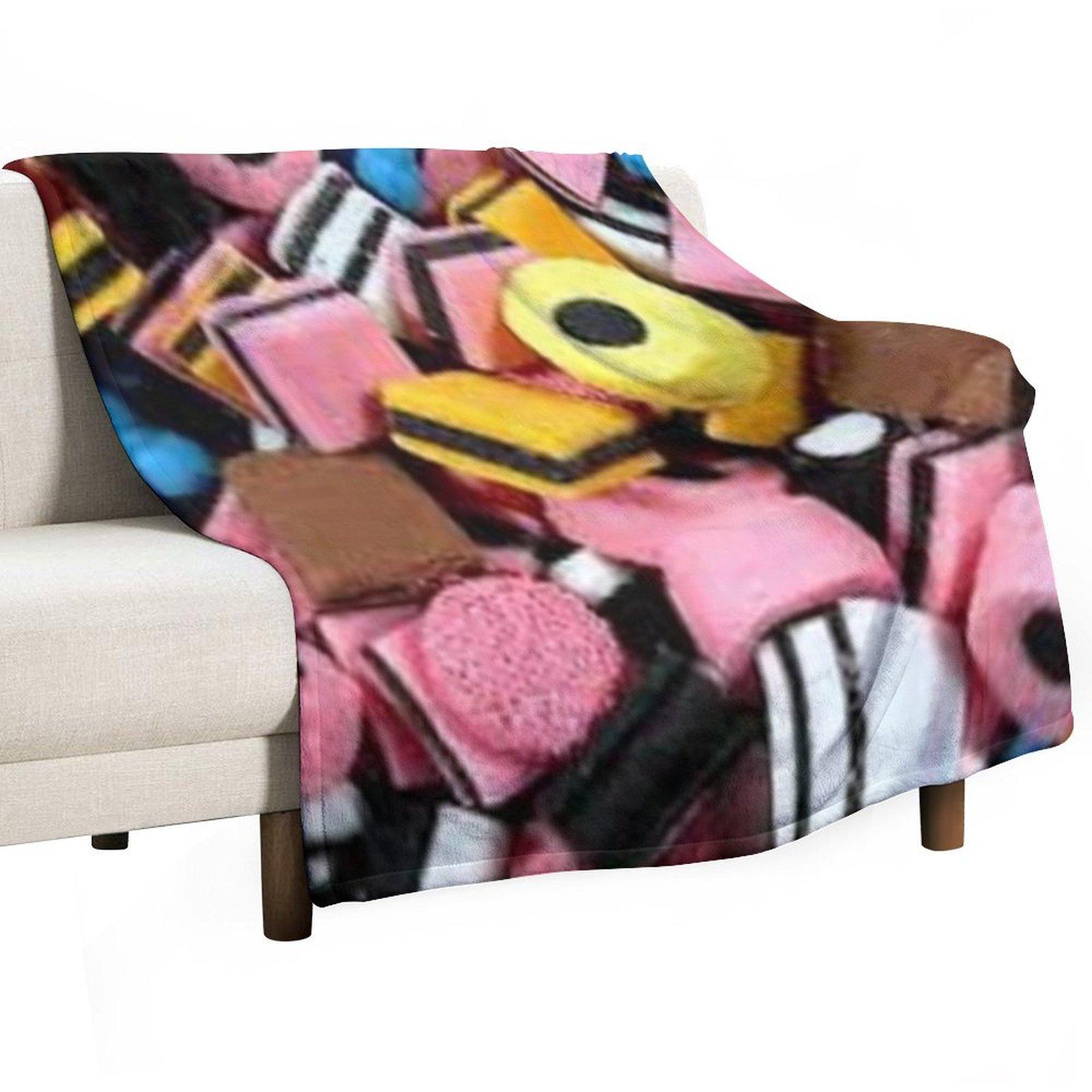 

liquorice allsorts Throw Blanket Beach Beautifuls Baby Luxury Brand Blankets 30x40in