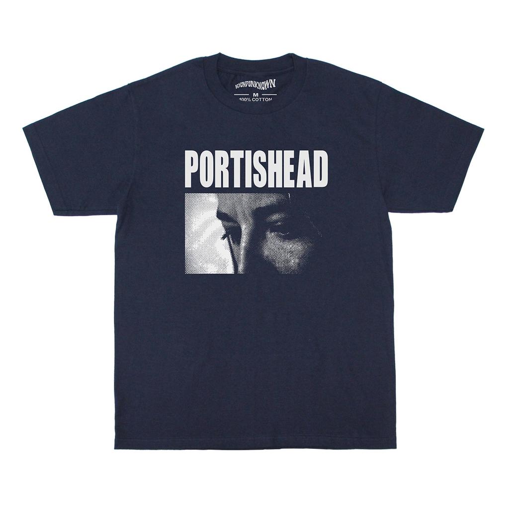 Portishead TShirt Dummy Downtempo Massive Attack Hird The Funky Lowlives Trip Hop Music Short Sleeves Graphic Washed Mens Tee