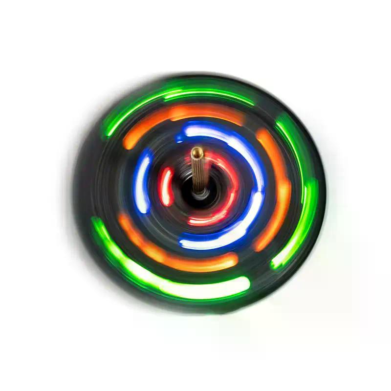 LED Flashing Gyroscope DIY Soldering Kit, Circuit Board Education Tool for Beginner