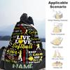 Black Softball Customize Your Name Blanket Lightweight Customizable Blanket Warmthful Decor for Bed Couch Home Decor Office Chair Ideal for All Season