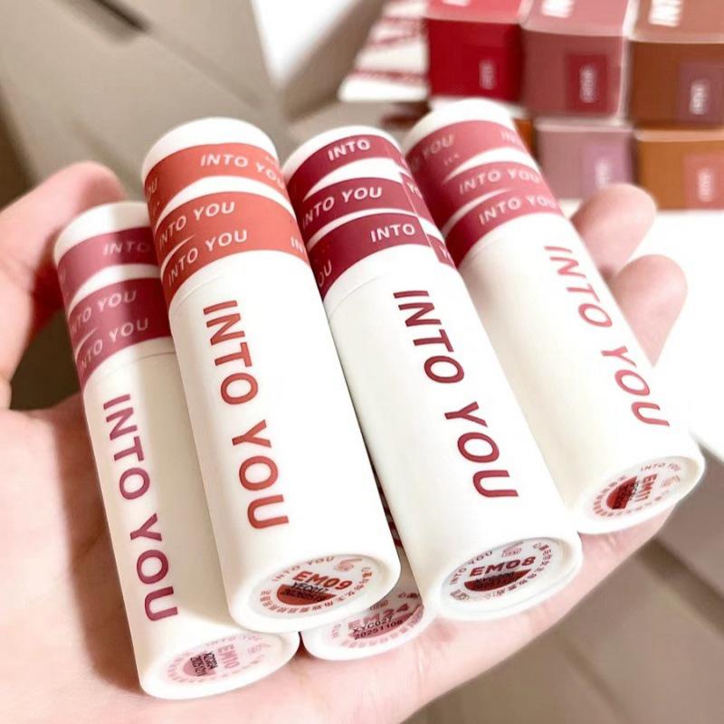 IntoYou Female Lead Velvet Matte Lip Mud Lipstick - Airy, Natural Look for Students