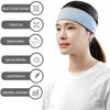Elastic Sport  Headbands Absorbent Sweat Ponytail Holder Sweat Absorbing Headbands  Daily Life