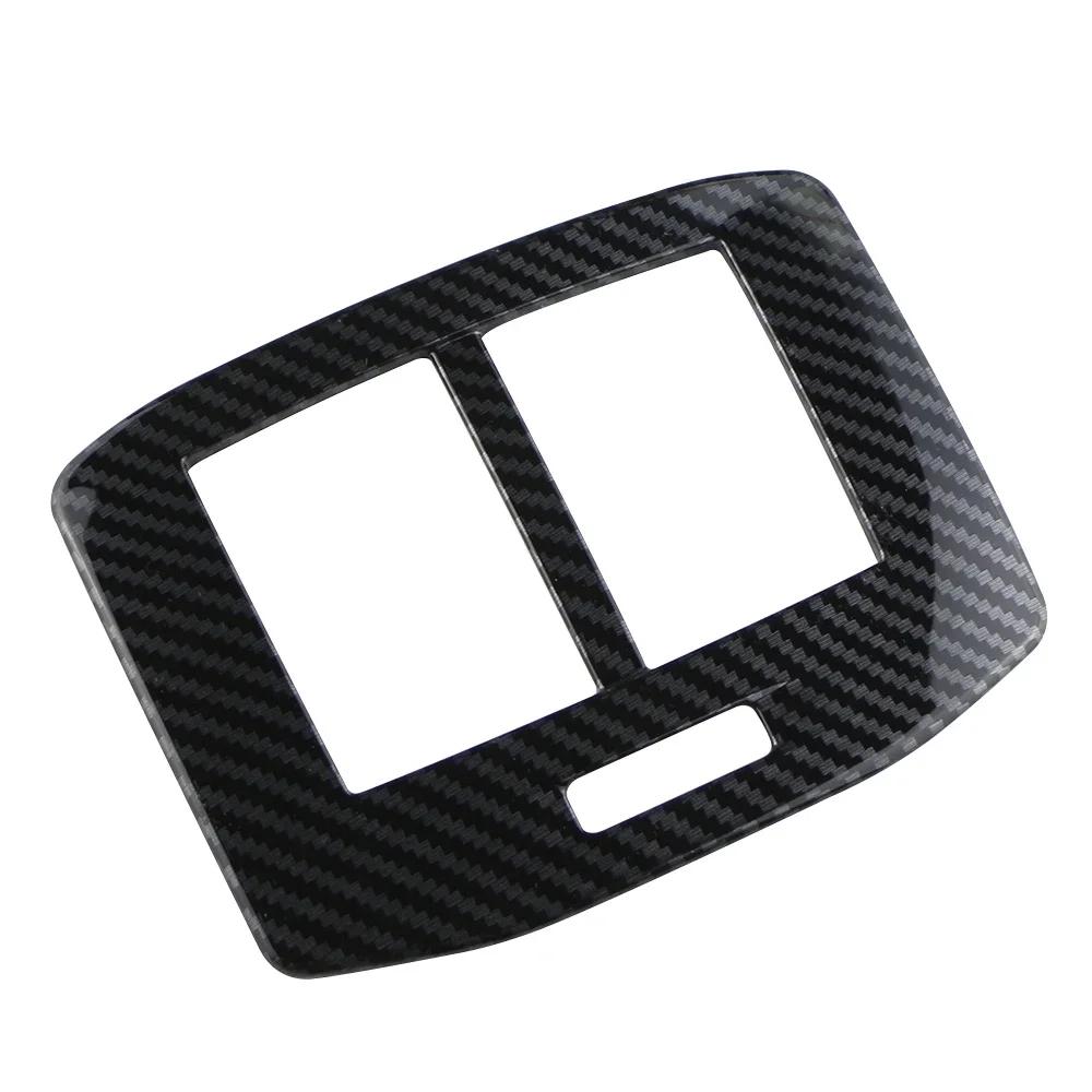 For Volkswagen VW T-roc Troc 2018-2025 Rear AC Vent Outlet Frame Air Conditioning Panel Sticker Cover Trim Interior Accessories