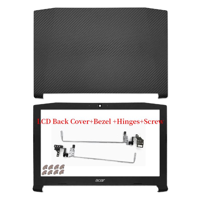 New Shell For Nitro 5 AN515-52 AN515-42 AN515-41 AN515-51 AN515-53 N17C1  LCD Back Cover Front Bezel Case / Hinges Screw