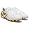 Asics DS Light X-Fly 4 Umělá tráva AG (Gumové krátké cvočky) Pánské kopačky z umělé kůže Bílá Platina 1101A006-122