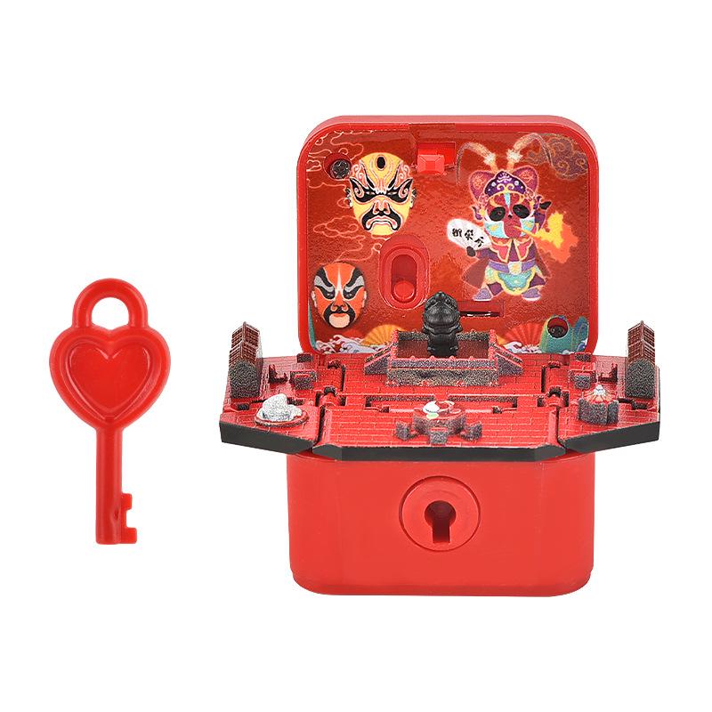 Kluczówka-Zabawka Zamek Pop-Up i Koszykówka z Dinozaurem Astronautą - Kreatywny Prezent Odstresowujący