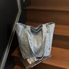 Denim Tote Bag Women Shoulder Crossbody Bag
