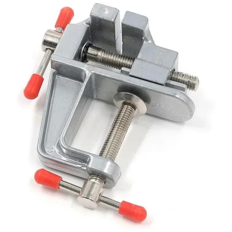 

360° New Rotary Mini Bench Vise Clamp Table Swivel Lock Clamp DIY Repair Tool Household Parts Supplies