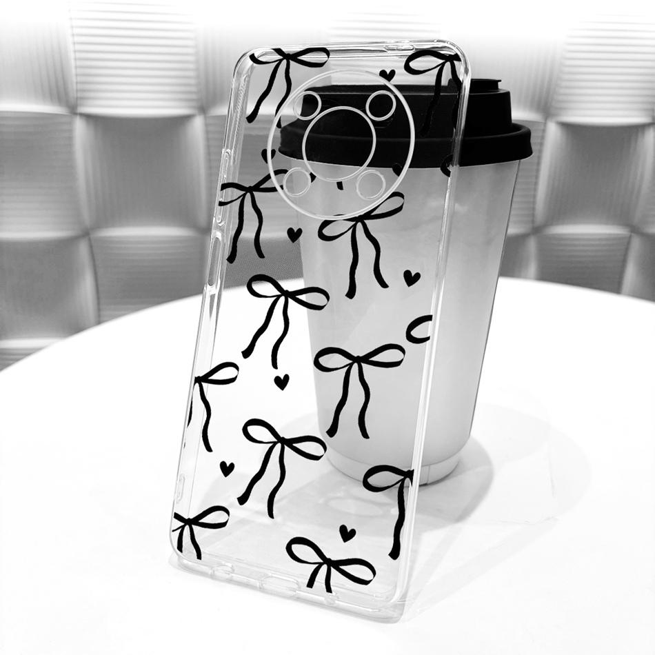 For Huawei Nova Y90 Y91 New Simple Style Phone Case For Huawei NovaY90 NovaY91 Transparent TPU Soft Silicone Cases