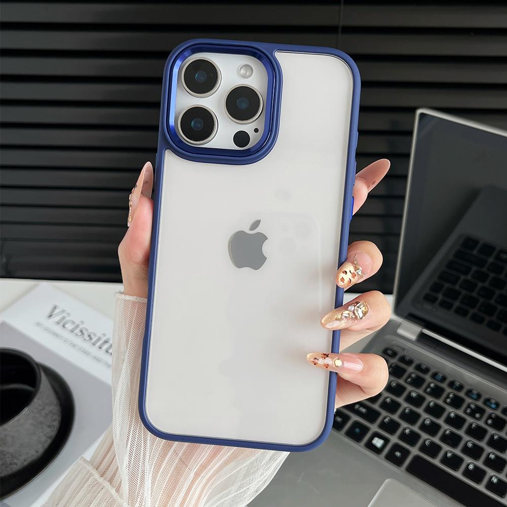 Desert Titanium Gold metal camera frame phone case for iPhone 16 15 14 13 12 11 Pro Max Plus metal button shockproof hard cover