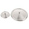 7.5/14CM Stainless Steel Leak Proof Cup Lids Durable Dust-proof Mug Cover Drink Cup Lid Kitchen Fresh Keeping Cover