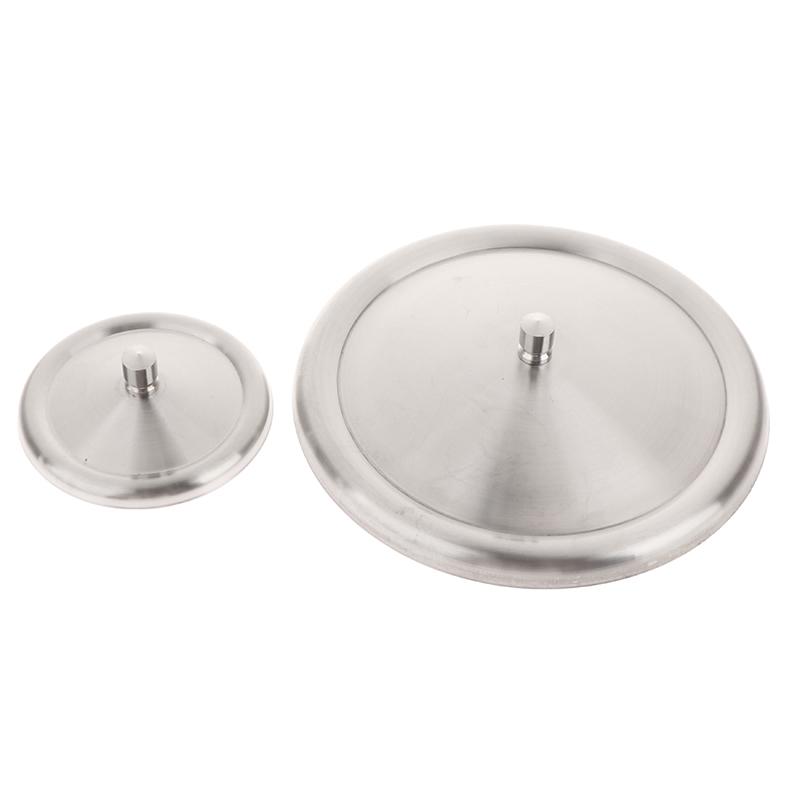 7.5/14CM Stainless Steel Leak Proof Cup Lids Durable Dust-proof Mug Cover Drink Cup Lid Kitchen Fresh Keeping Cover
