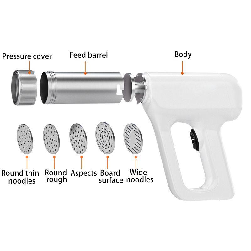 Food Processor Accessory Noodle Gun