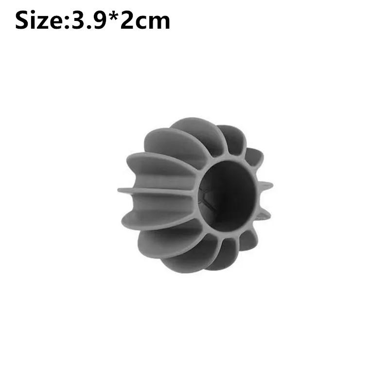 1-10CPS Laundry Ball Reusable Silicone Clothes Hair Cleaning Tools Pet Hair Remover Washing Machine Cat Hair Catcher Laundry Ball