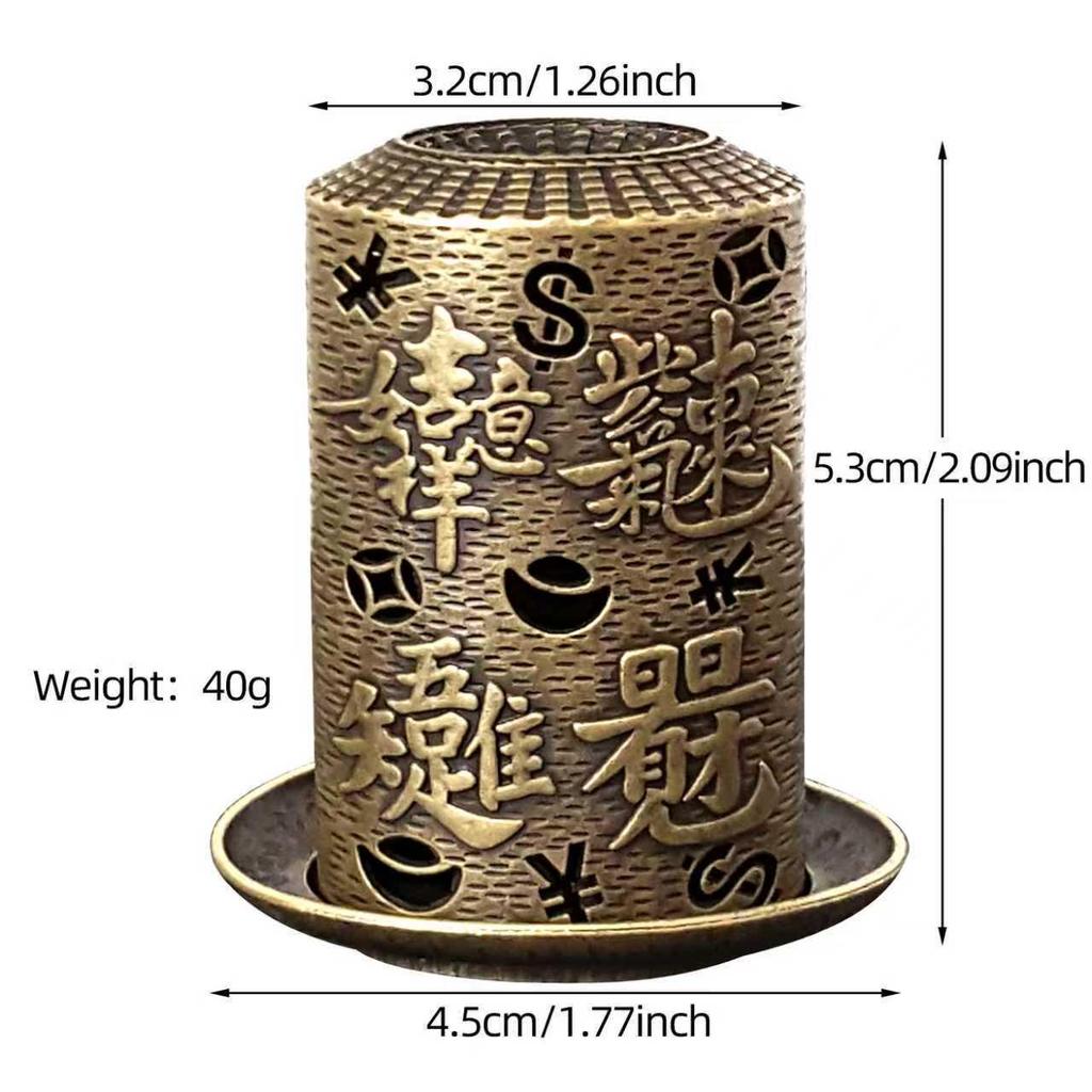 Auspicious Cloud Natural Bedtime Incense Coils - Goose Pear & Pine Cone Scent