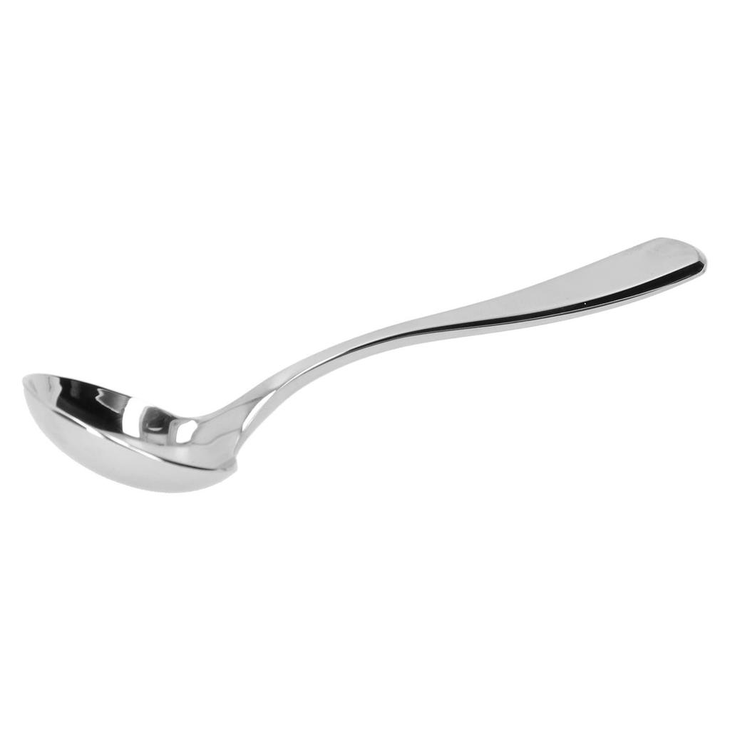 Coffee Cupping Spoon Stainless Steel Milk Foam Dessert Cake Ice Cream Spoon