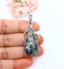 Seraphinite Pendant Seraphinite Necklace Large Seraphinite Gemstone Pendant