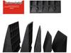 Rubber and Plastic Sloped Threshold Ramp Pad