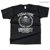 Unisex Baumwolle Miskatonic University 1922 Grafik Hochwertiges T-Shirt Street Casual Style Tee für Unisex und Damen