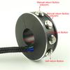 22mm Black Aluminum Motorcycle Handlebar Switch 12v For Bobber Chopper Cafe Racer