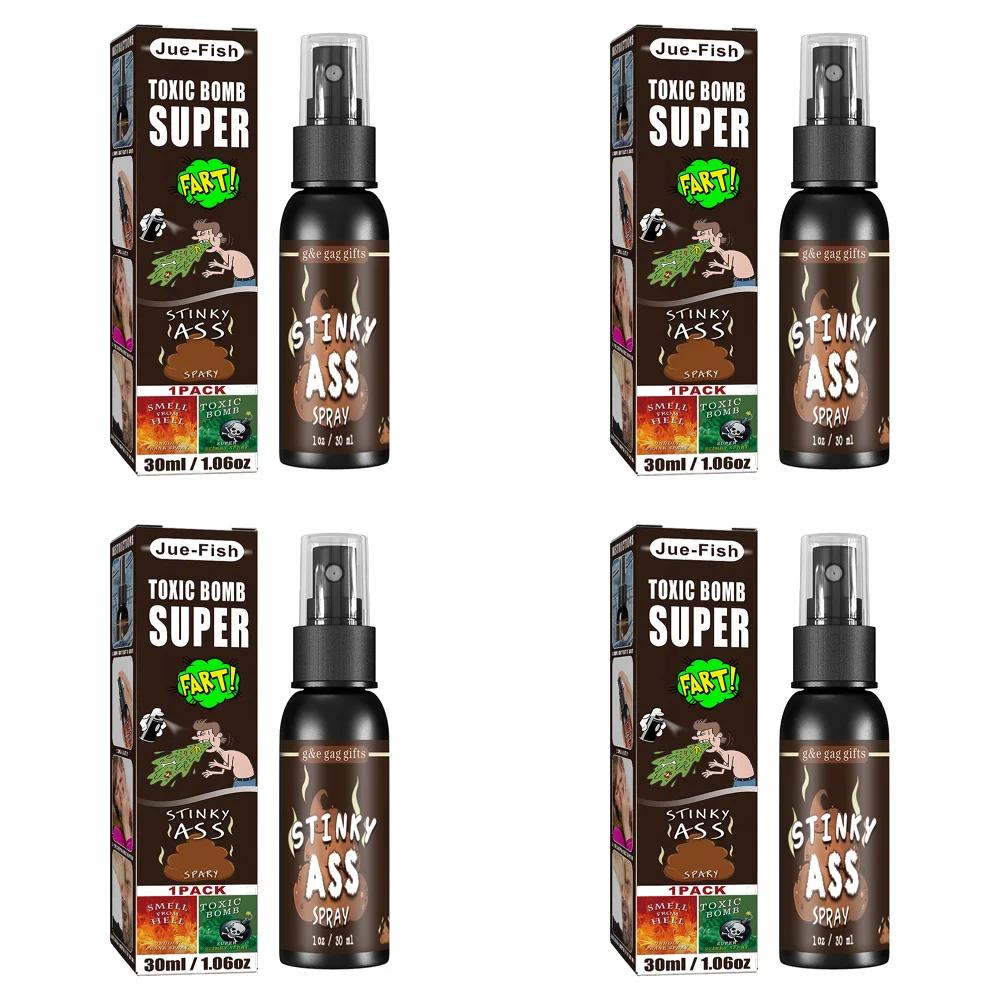 1-5pcs 30ml Fart spray Halloween Props Non Toxic Spoof Odor Stinky Terrible Smell Spray Party Supplies Halloween Toys