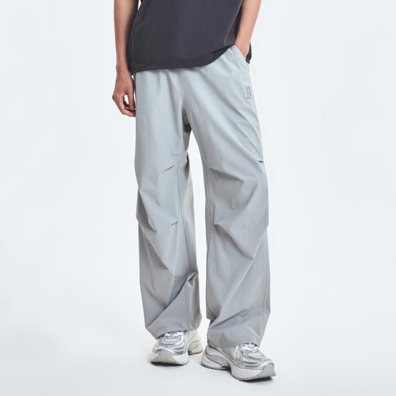 New MLB Basic Boston Red Sox Casual Pants Unisex Light Gray 3AWPB0253-43GRL