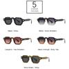  New Arrival Retro Polygon Square Women Rivets Sunglasses Gradient Shades UV400 Men Brand Designer Punk Sun Glasses