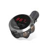 FM Transmitter with Deep Bass Mode, Equalizer, Bluetooth, 2 USB Ports, 2.4A Charging, Black (LAT-FMBTB05BK)