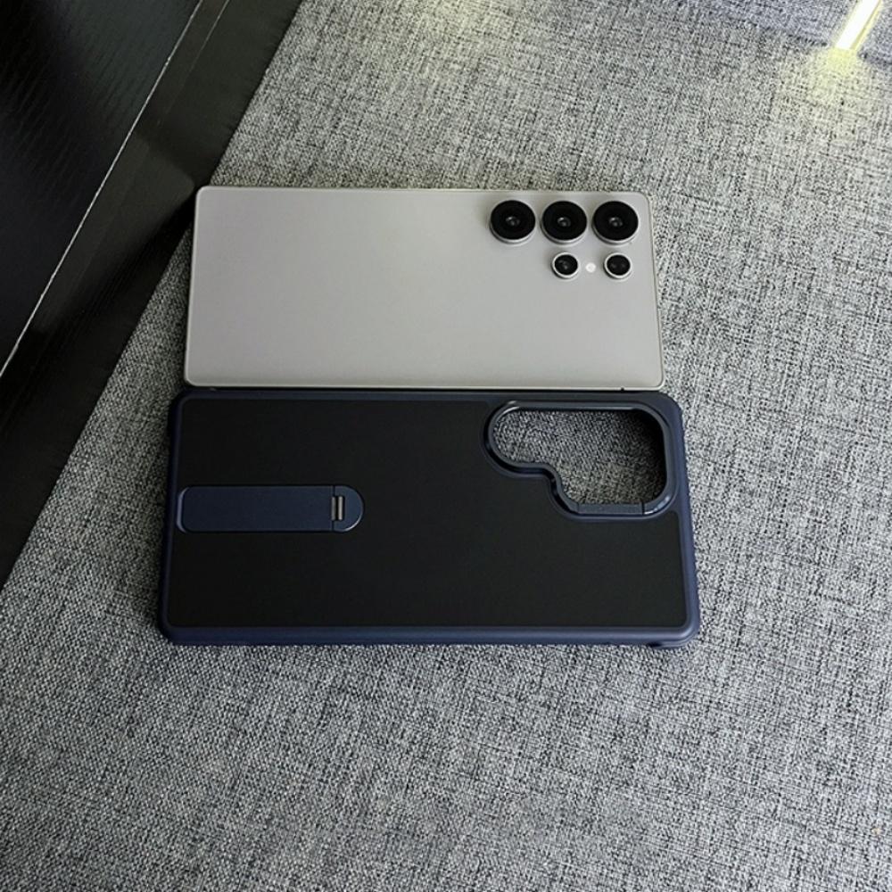 Matte magnetische Faltständer-Hülle für Samsung S25 Ultra S24 FE S26 S23 S26 Ultra für Magsafe kabellose Ladeabdeckung