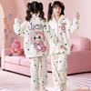 Boys Coral Fleece Pajamas Set Winter Thick Flannel Loungewear Kids