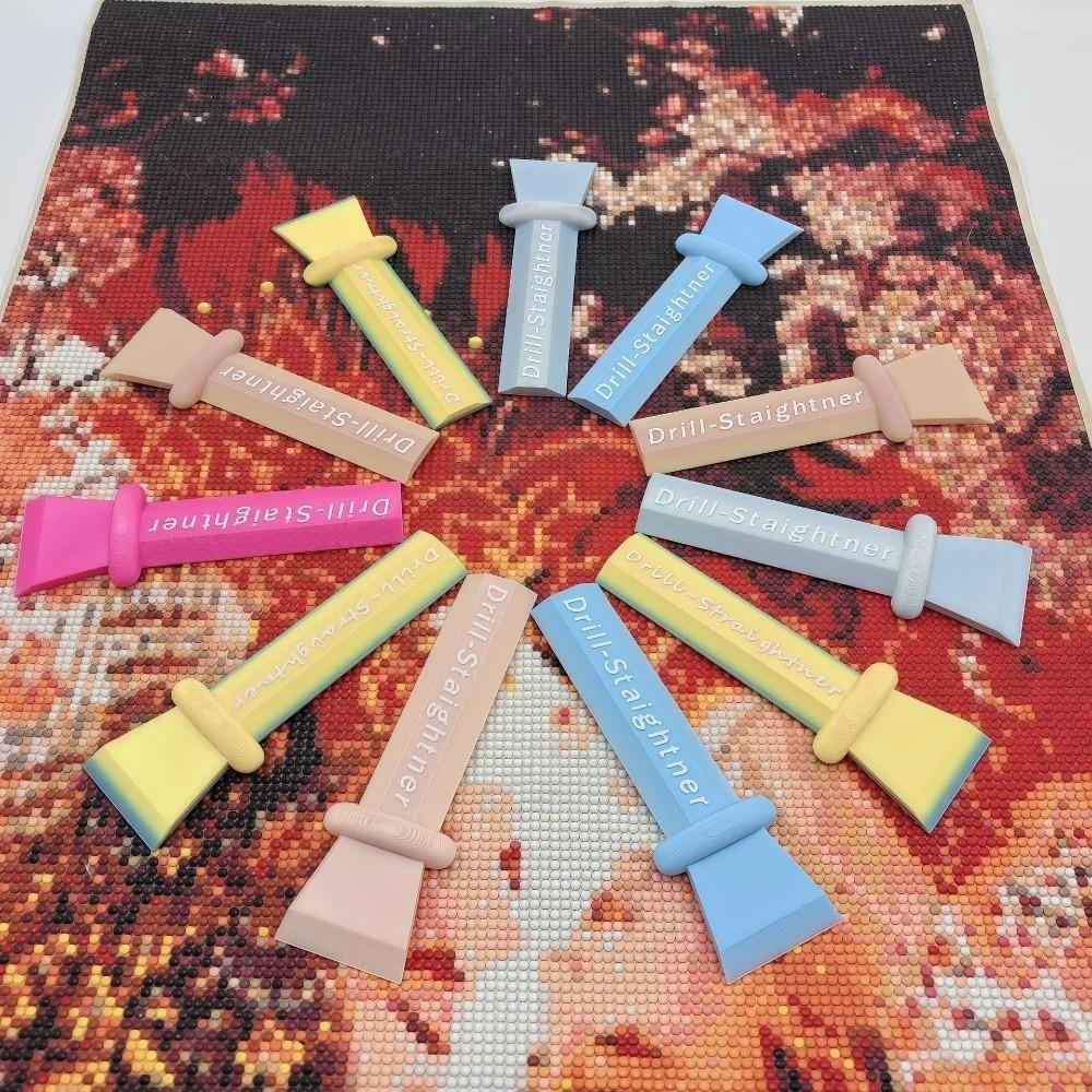 Fix Tool Diamond Painting Drill Straightener Tool DIY Craft Non-Slip Drill Bit Corrector Tool Paint Straight Edge Embroidery