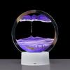 Creative Quicksand Hourglass 3D Night Light: Decompression Bedside Lamp for a Relaxing Atmosphere