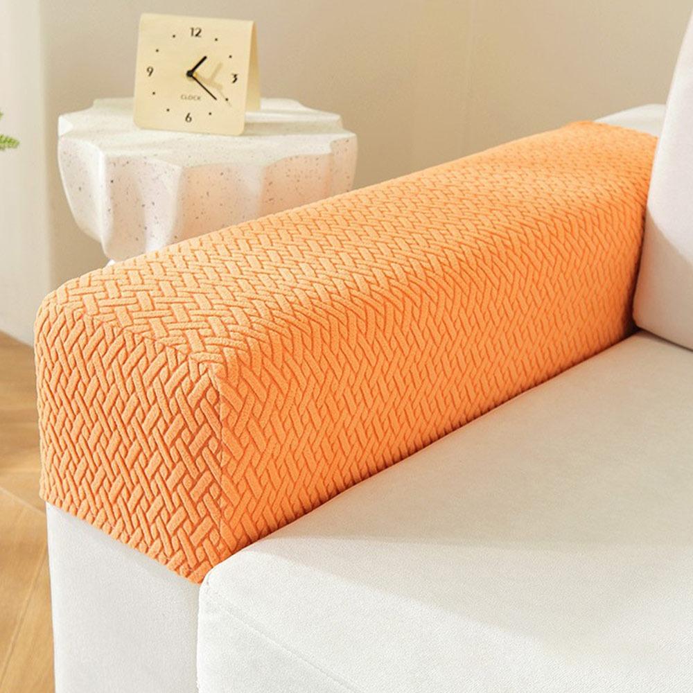 Stretch Sofa Cover Elastic Couch Arm Protector Simple Sofa Armrest Cover for Home Furniture Decor