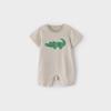 Infant Summer Short Sleeve Romper - Forest Animals
