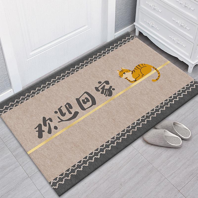 

Ковер Современный и минималистский коврик для двери в гостиную и ванную комнату, коврик для входа 90*120cm