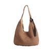 Gusure Casual Straw Women Shoulder Bags Wicker Woven Ladies Handbags Handmade Summer Beach Large Totes Bag Bohemia
