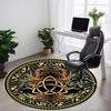 1pc Tree of Life Symbol Chair Carpet for Office Machine Washable Rug for Office, Good Gift for Family or Friends Yy251225210