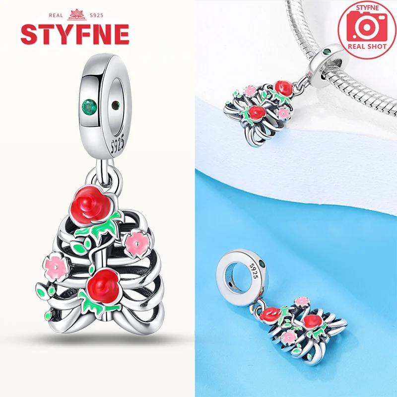 

Authentic Copper Metal Metal Luminous Halloween Charm Bead Components Zombie Skeleton Dangle Bead Component Compatible With Authentic Original