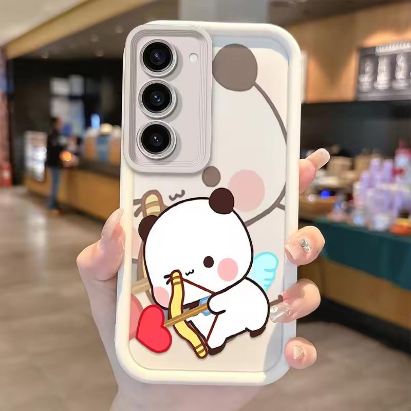 Cute BUBU DUDU Couple Case For Samsung Galaxy Case S24 S23 S22 S21 Ultra Plus A55 A54 A53 A52 A35 A25 A15 A14 5G Phone Y2k Cover