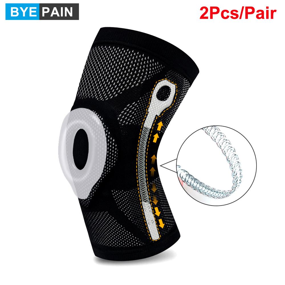 

2Pcs Knee Braces For Knee Pain Support With Patella Gel Pad Side Stabilizers,Knee Pads For Running Acl Injury Recovery Men Women XL