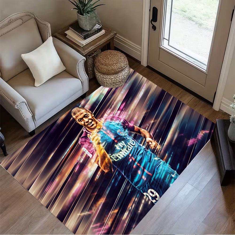 Urban Football Dreams Carpet Suitable for Foyer Game Room Dining Room Decorate room Anti-slip Rug Decorate Offices Perfect Gift for Women/Men