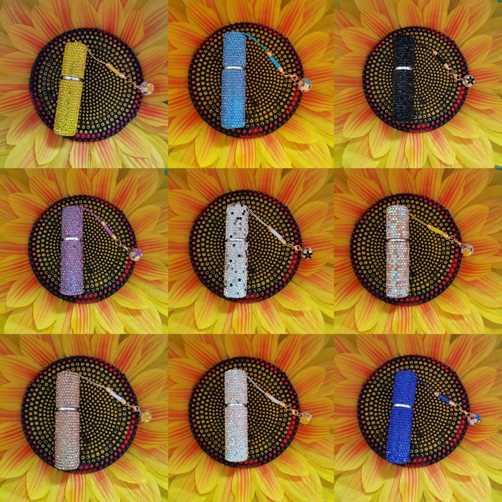 "Portable Diamond-Design 5ml Perfume Spray Bottle"