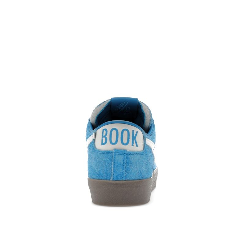 Nike Devin Booker X Chevrolet X Blazer Low Surf Blue Unisex Sneakers Sail Gum-Dark-Brown HV2197-400