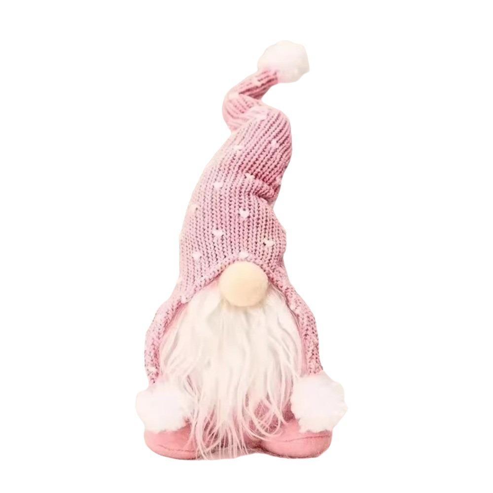 Cartoon Christmas Gnomes Doll Decor Knitted Christmas Gnomes Plush Doll Xmas Home Decor