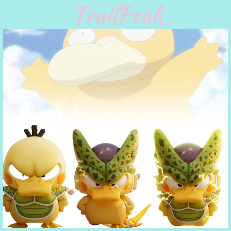 Adorable Saru Psyduck Car Decoration Collectible Figure For Stylish Desk Display